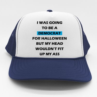 Democrat For Halloween Trucker Hat