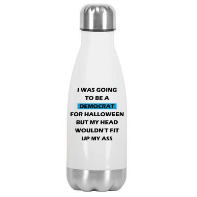 Democrat For Halloween Stainless Steel Insulated Water Bottle