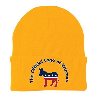 Democratic Party The Official Logo of Winners Knit Cap Winter Beanie