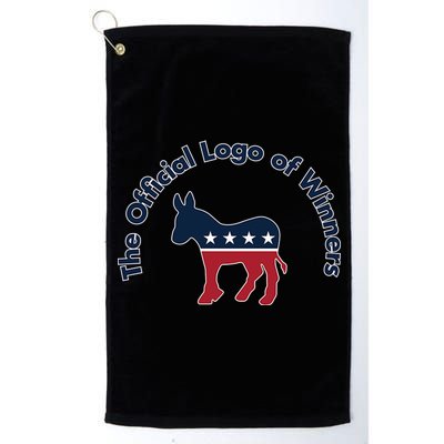 Democratic Party The Official Logo of Winners Platinum Collection Golf Towel