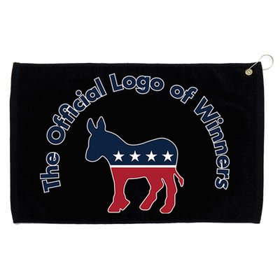 Democratic Party The Official Logo of Winners Grommeted Golf Towel