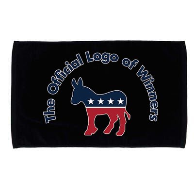 Democratic Party The Official Logo of Winners Microfiber Hand Towel