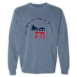 Democratic Party The Official Logo of Winners Garment-Dyed Sweatshirt