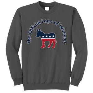 Democratic Party The Official Logo of Winners Tall Sweatshirt