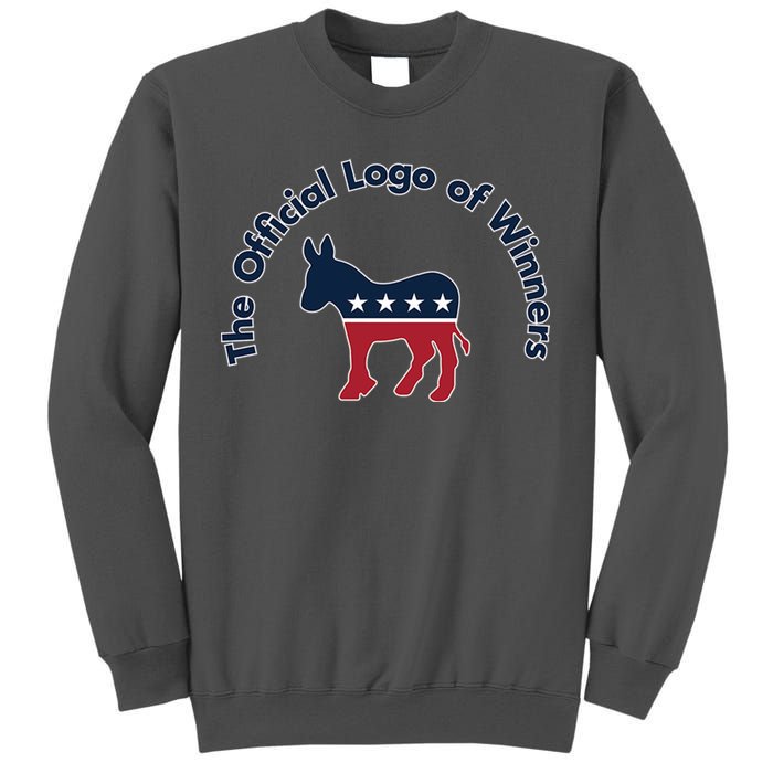 Democratic Party The Official Logo of Winners Tall Sweatshirt