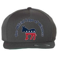 Democratic Party The Official Logo of Winners Wool Snapback Cap