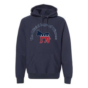 Democratic Party The Official Logo of Winners Premium Hoodie