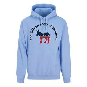 Democratic Party The Official Logo of Winners Unisex Surf Hoodie