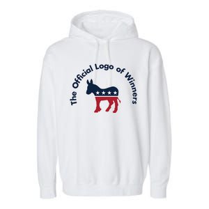 Democratic Party The Official Logo of Winners Garment-Dyed Fleece Hoodie