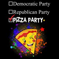 Democratic Republican Pizza Party City Backpack