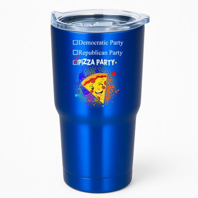 Democratic Republican Pizza Party Tumbler