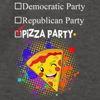 Democratic Republican Pizza Party Vector Backpack