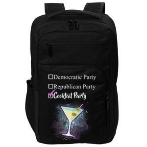 Democratic Republican Wine Party Impact Tech Backpack