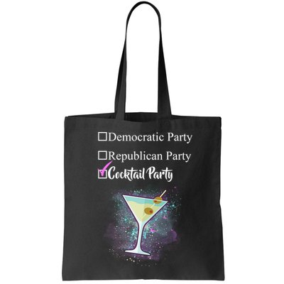 Democratic Republican Wine Party Bag