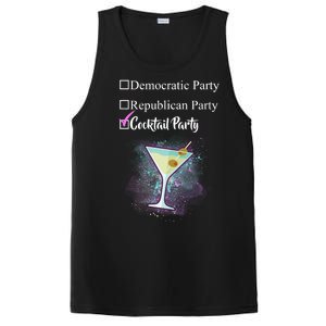 Democratic Republican Wine Party PosiCharge Competitor Tank