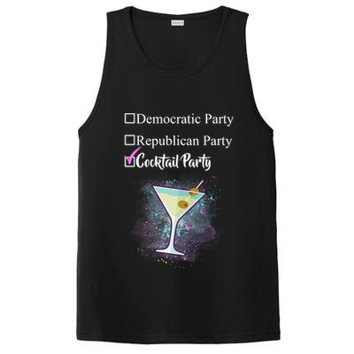 Democratic Republican Wine Party PosiCharge Competitor Tank