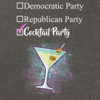 Democratic Republican Wine Party Cotton Canvas Backpack
