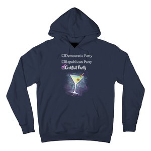 Democratic Republican Wine Party Hoodie