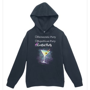 Democratic Republican Wine Party Urban Pullover Hoodie