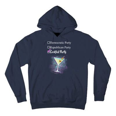 Democratic Republican Wine Party Tall Hoodie