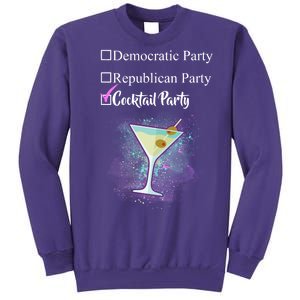 Democratic Republican Wine Party Sweatshirt