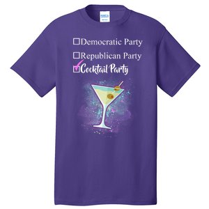 Democratic Republican Wine Party Tall T-Shirt