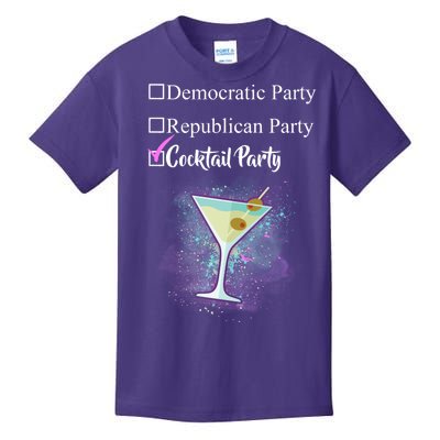 Democratic Republican Wine Party Kids T-Shirt