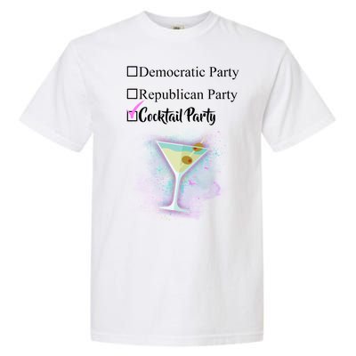 Democratic Republican Wine Party Garment-Dyed Heavyweight T-Shirt