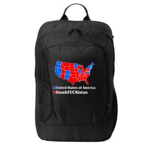 Democratic United States of America Vs. Dumfuckistan Resistance Resist Anti Trump City Backpack