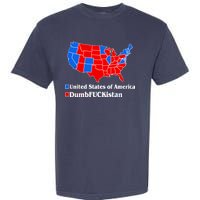 Democratic United States of America Vs. Dumfuckistan Resistance Resist Anti Trump Garment-Dyed Heavyweight T-Shirt