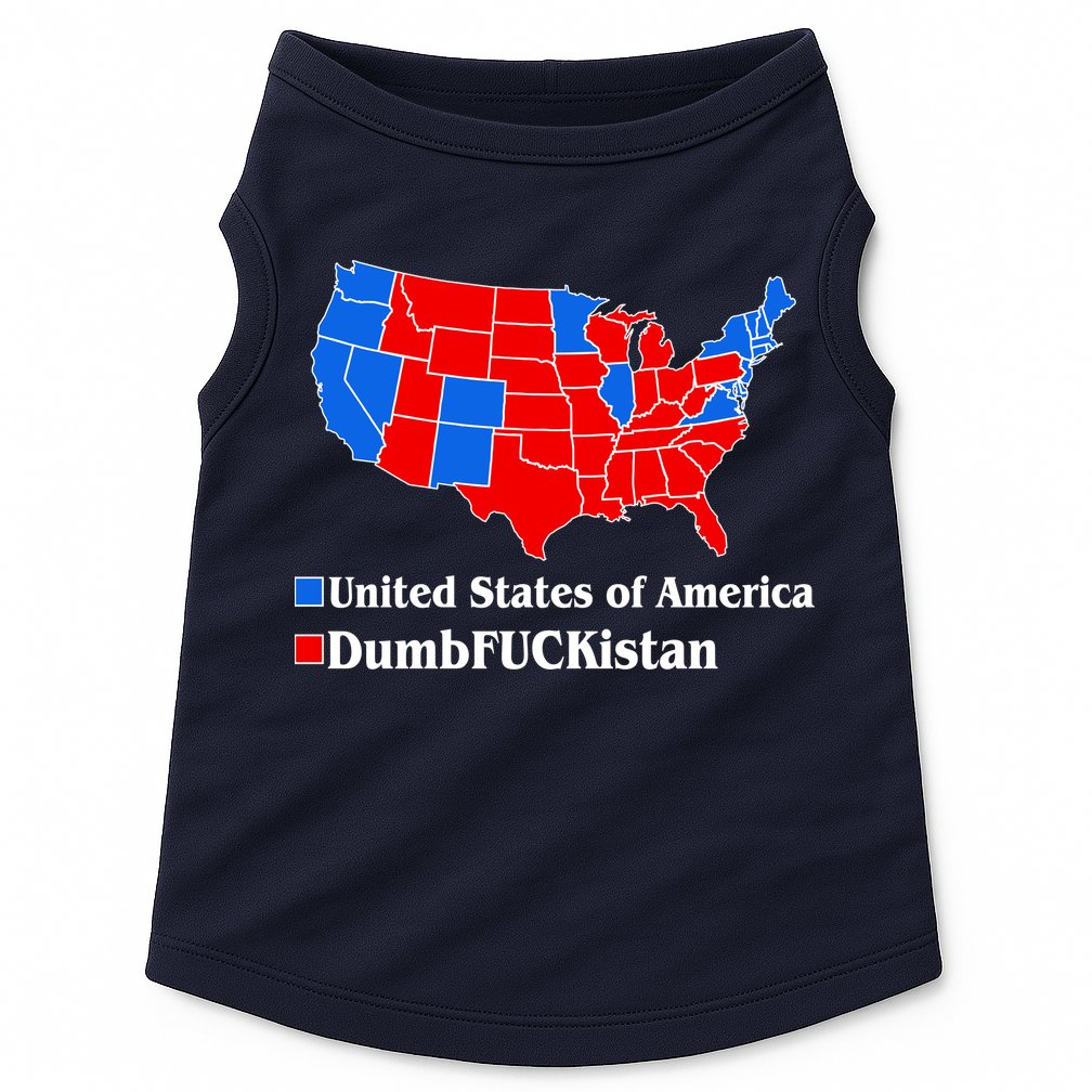 Democratic United States of America Vs. Dumfuckistan Resistance Resist Anti Trump Doggie Tank