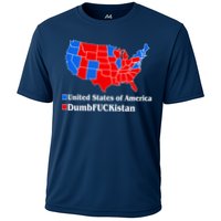 Democratic United States of America Vs. Dumfuckistan Resistance Resist Anti Trump Performance Shirt