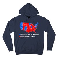 Democratic United States of America Vs. Dumfuckistan Resistance Resist Anti Trump Hoodie