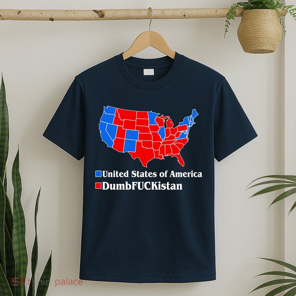 Democratic United States of America Vs. Dumfuckistan Resistance Resist Anti Trump T-Shirt