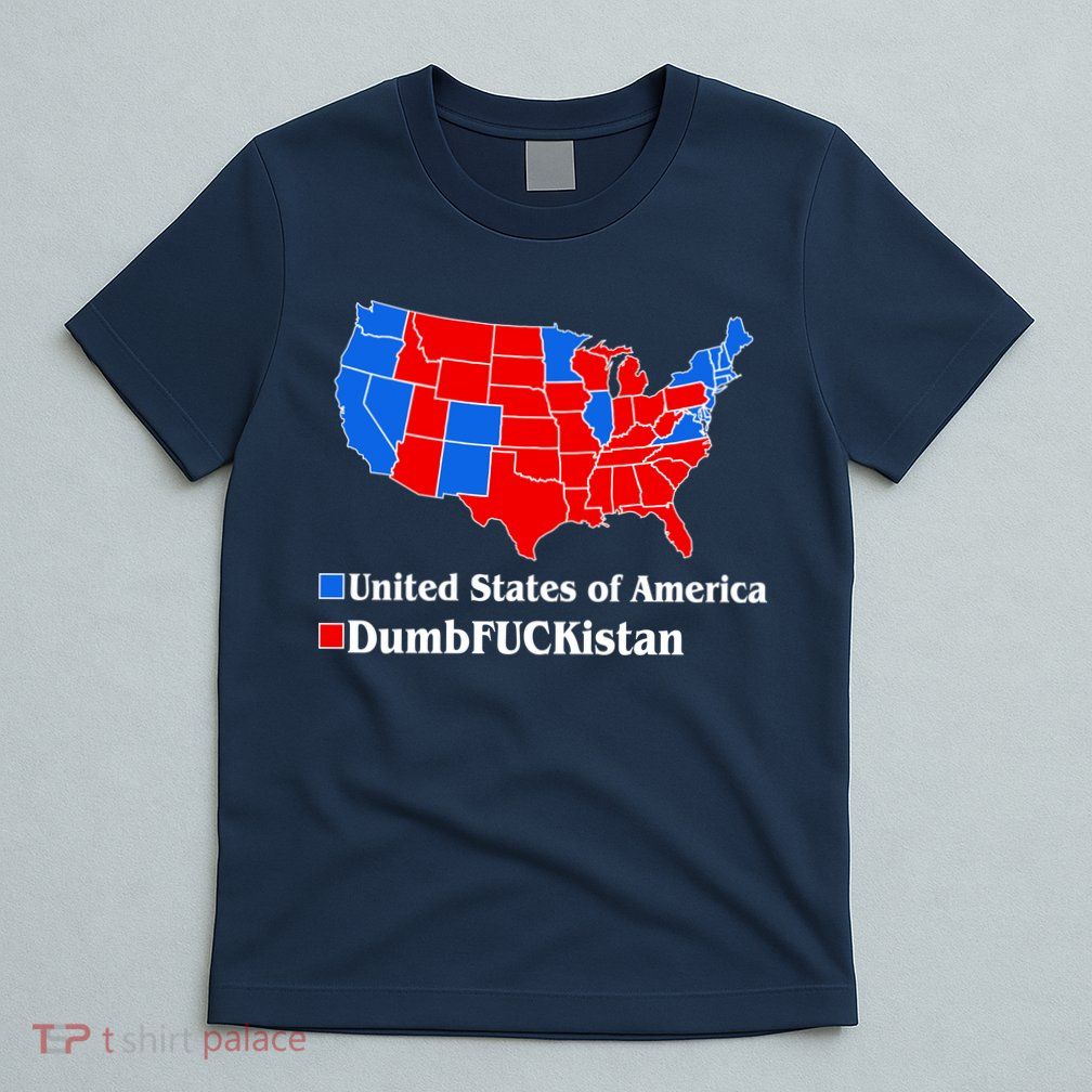 Democratic United States of America Vs. Dumfuckistan Resistance Resist Anti Trump T-Shirt