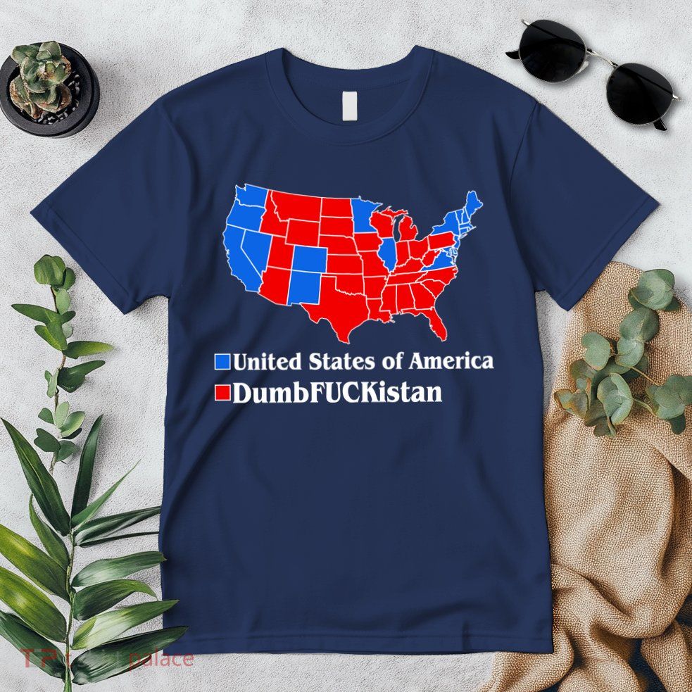 Democratic United States of America Vs. Dumfuckistan Resistance Resist Anti Trump Premium T-Shirt