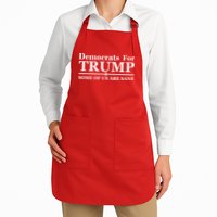 Democrats For Trump Some Of Us Are Sane Apron