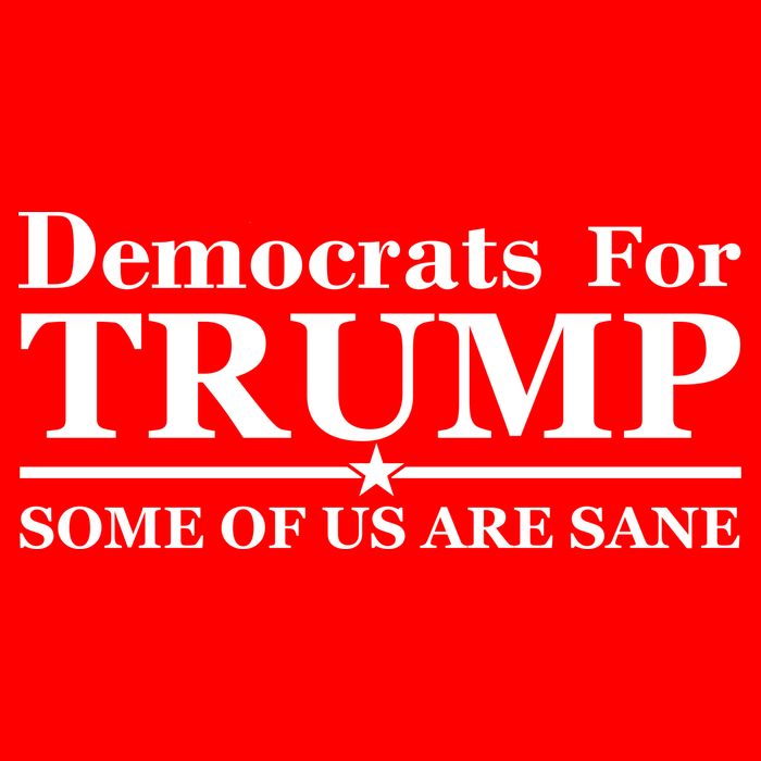 Democrats For Trump Some Of Us Are Sane Baby Bodysuit