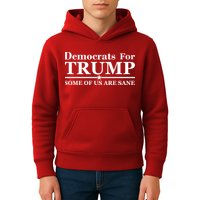 Democrats For Trump Some Of Us Are Sane Kids Hoodie