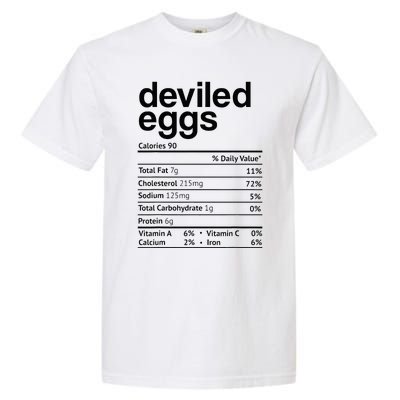 Deviled Eggs Nutrition Facts Garment-Dyed Heavyweight T-Shirt