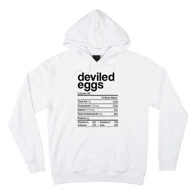 Deviled Eggs Nutrition Facts Hoodie