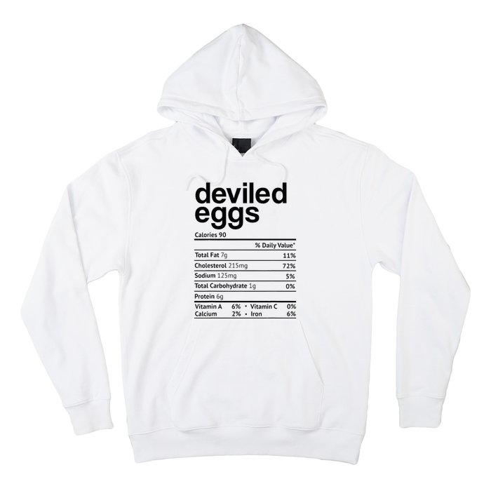 Deviled Eggs Nutrition Facts Hoodie