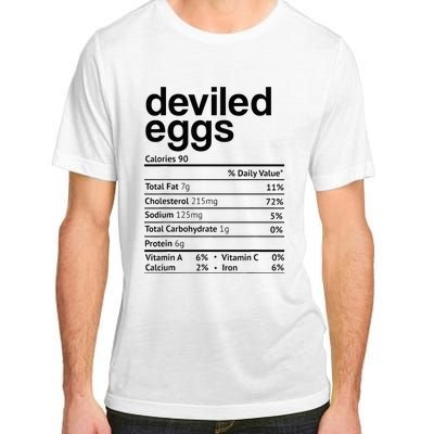 Deviled Eggs Nutrition Facts Adult ChromaSoft Performance T-Shirt