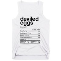 Deviled Eggs Nutrition Facts Tank Top