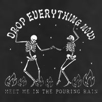 Drop Everything Now Meet Me In The Pouring Rain Skeleton Cool Comfort Performance Bucket Hat