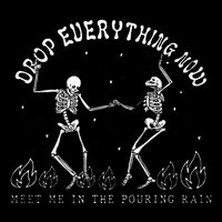 Drop Everything Now Meet Me In The Pouring Rain Skeleton 7-Panel Snapback Hat
