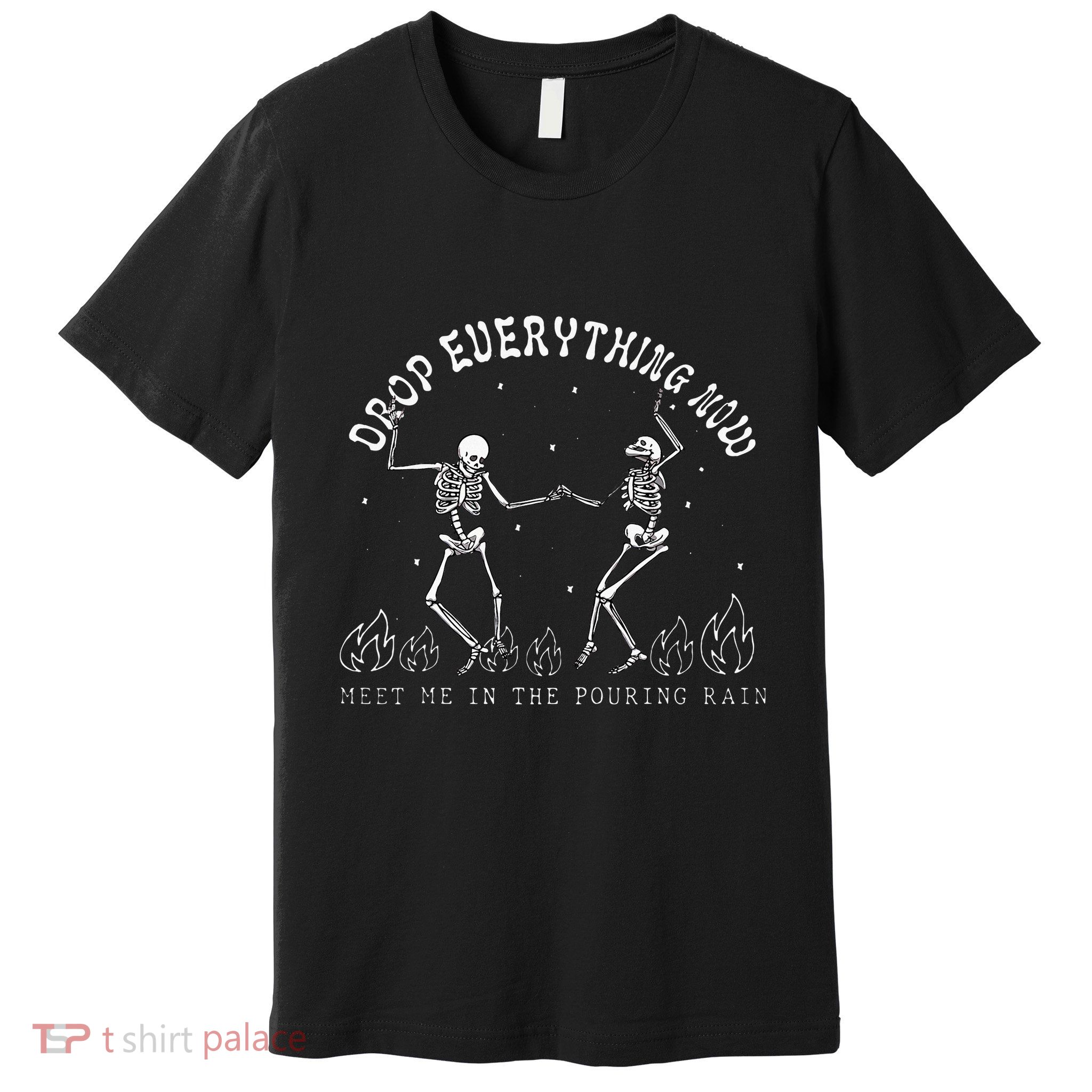 Drop Everything Now Meet Me In The Pouring Rain Skeleton Premium T-Shirt