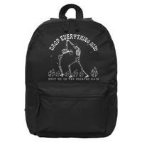 Drop Everything Now Meet Me In The Pouring Rain Skeleton 16 in Basic Backpack