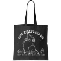 Drop Everything Now Meet Me In The Pouring Rain Skeleton Bag