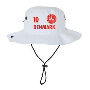 Denmark Danish Soccer No 10 DBU Logo Legacy Cool Fit Booney Bucket Hat